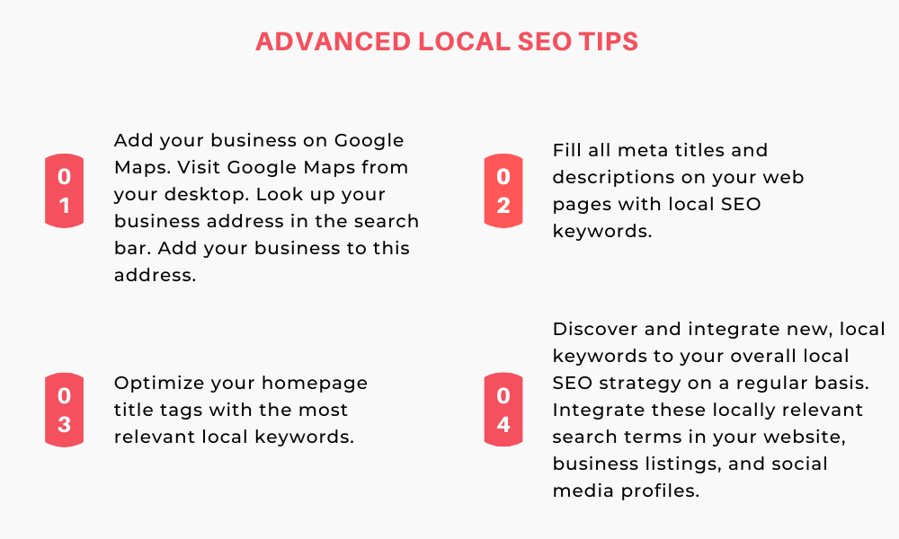 Advanced local seo tips