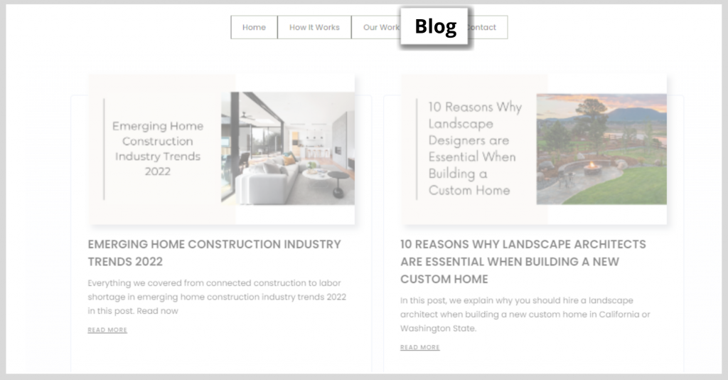 home builder case study