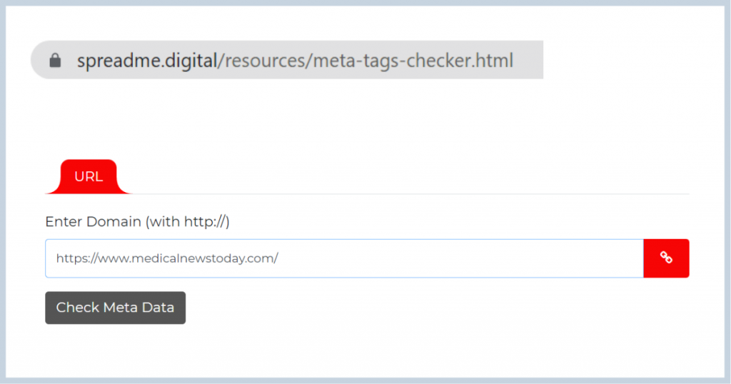 meta tag checker - spreadme digital