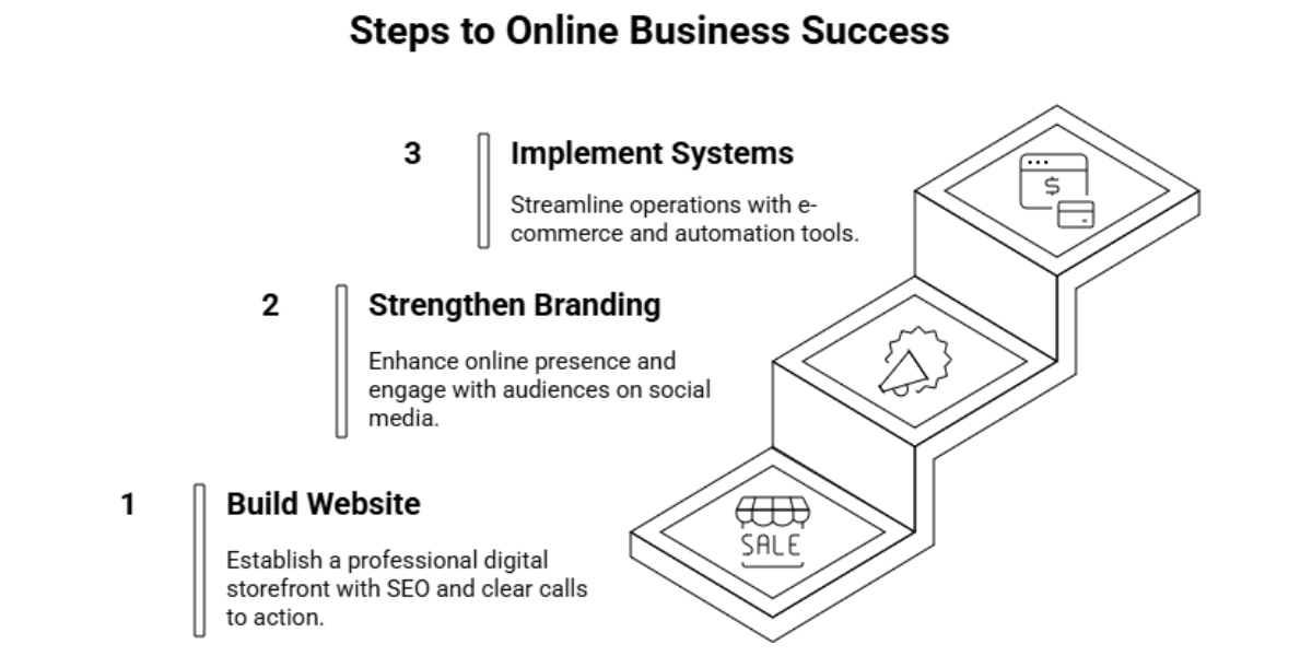 Practical Steps to Move Your Business Online Now